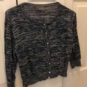 Blue Marled boutique sweater with tags